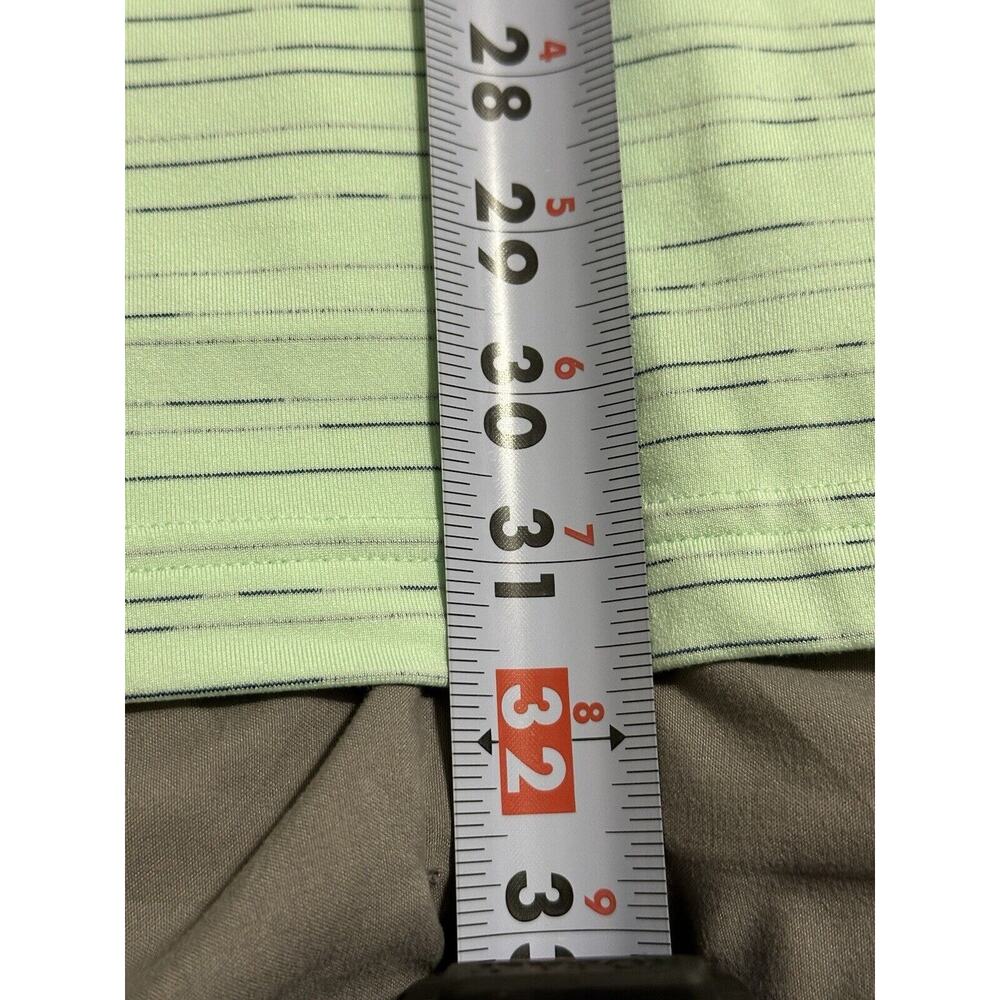 Under Armour Light Mint Green Striped Polo - Picture 10 of 10